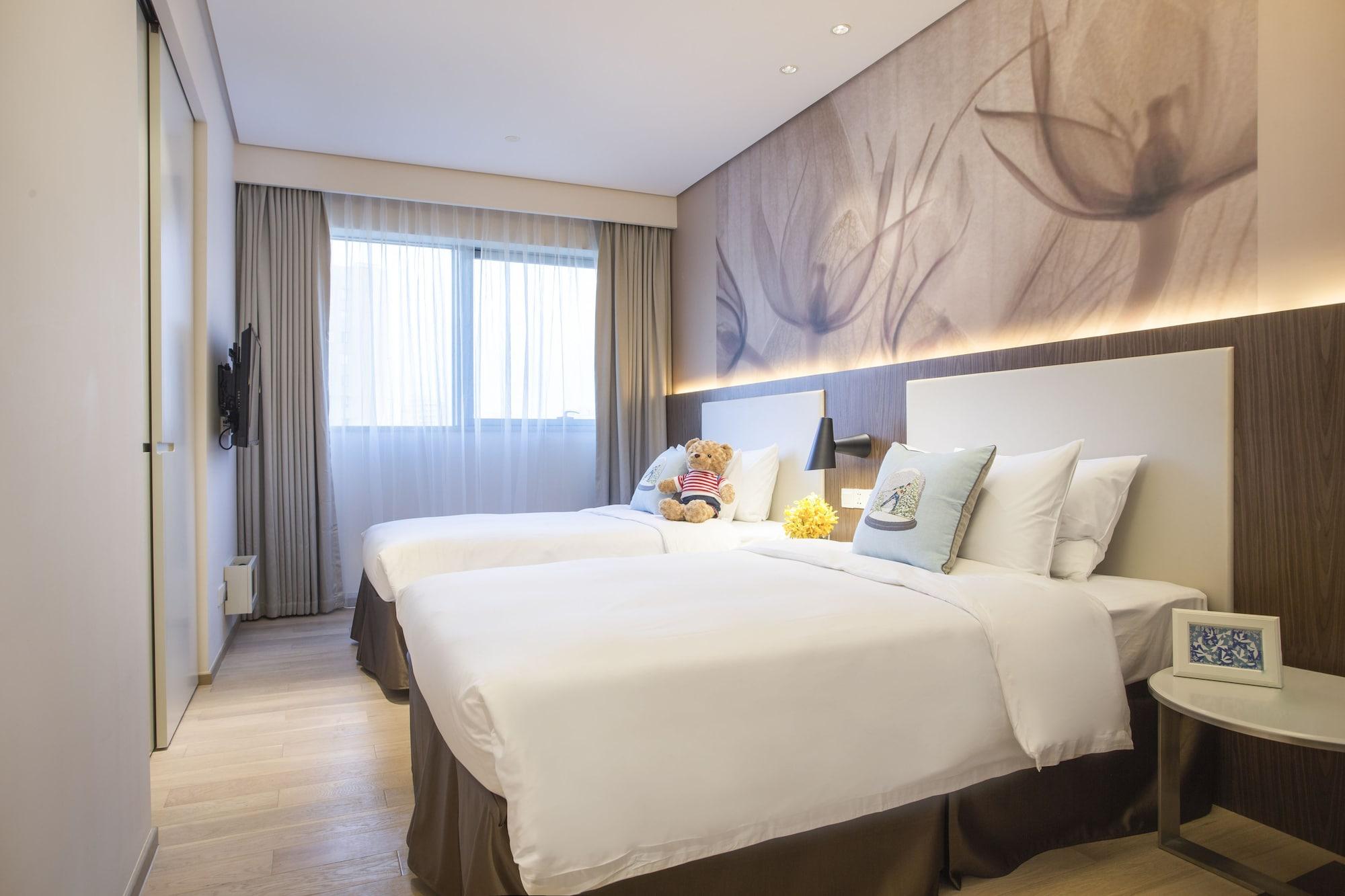 ซิเตไดน์ส อินไทม์ ซิตี้ หางโจว โฮเต็ล Aparthotel ภายนอก รูปภาพ